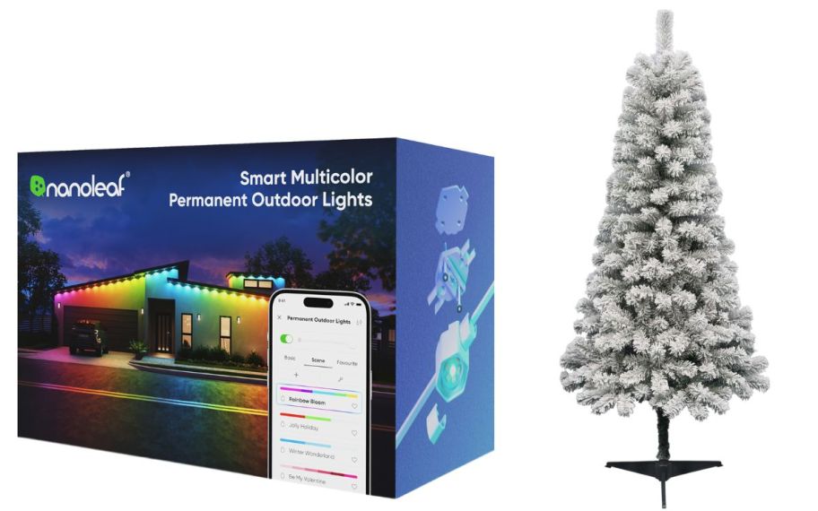 Walmart clearance items lighting and christmas trees