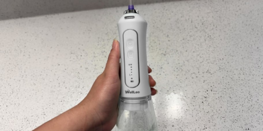 Cordless Water Flosser Only $8.99 on Amazon (Regularly $20)