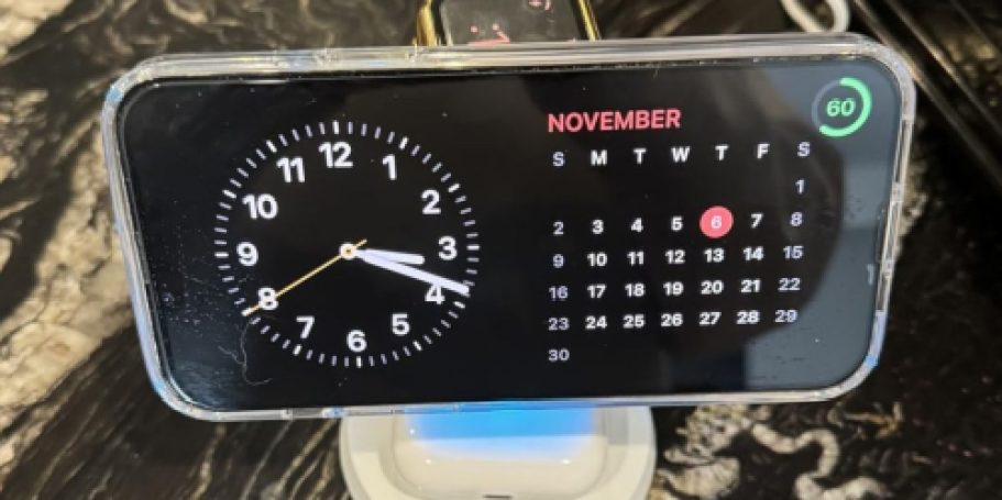 Wireless 3-in-1 Charging Station Just $7.99 Shipped for Prime Members (Reg. $20)