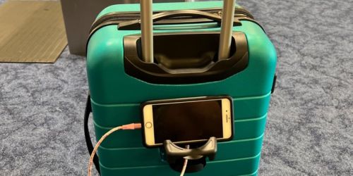 Wrangler 2-Piece Luggage Set Just $39 Shipped on Amazon | Includes USB Ports & Cupholder