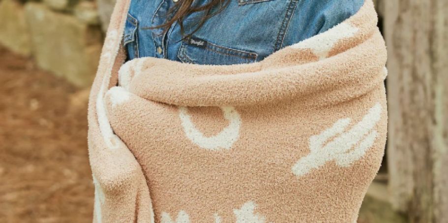 These Wrangler Blankets Have Serious Pendleton Vibes & Are Only $23.95