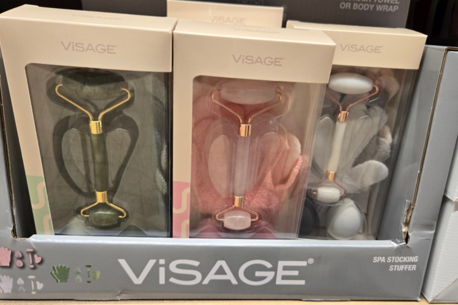 gua sha and roller gift set in store