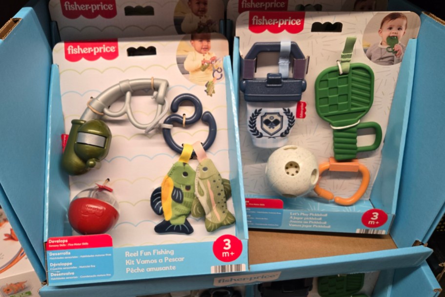 baby fishing and pickleball toy