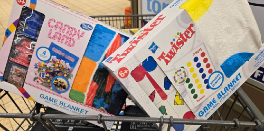 New at ALDI: Blanket Board Games, Character Pillows, Fisher-Price Toys + More