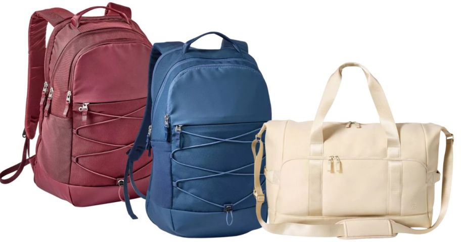 three all in motion bags