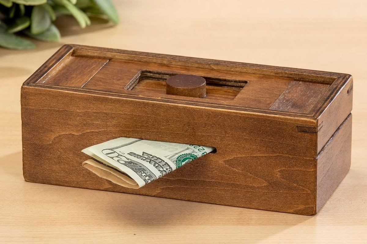 Money Holder Brain Teaser Puzzle Only $9.99 on Amazon