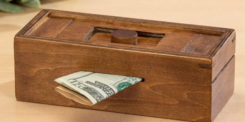 Money Holder Brain Teaser Puzzle Only $9.99 on Amazon