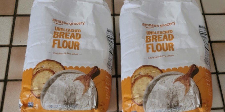 Amazon Unbleached Bread Flour 5lb Bag Only $2.72 (Perfect for Holiday Sourdough)