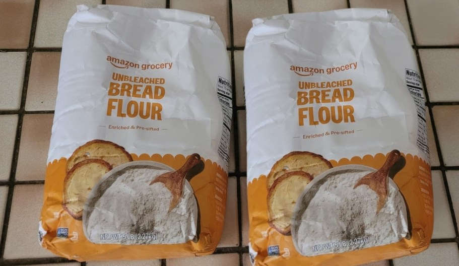Amazon Unbleached Bread Flour 5lb Bag Only $2.72 (Perfect for Holiday Sourdough)
