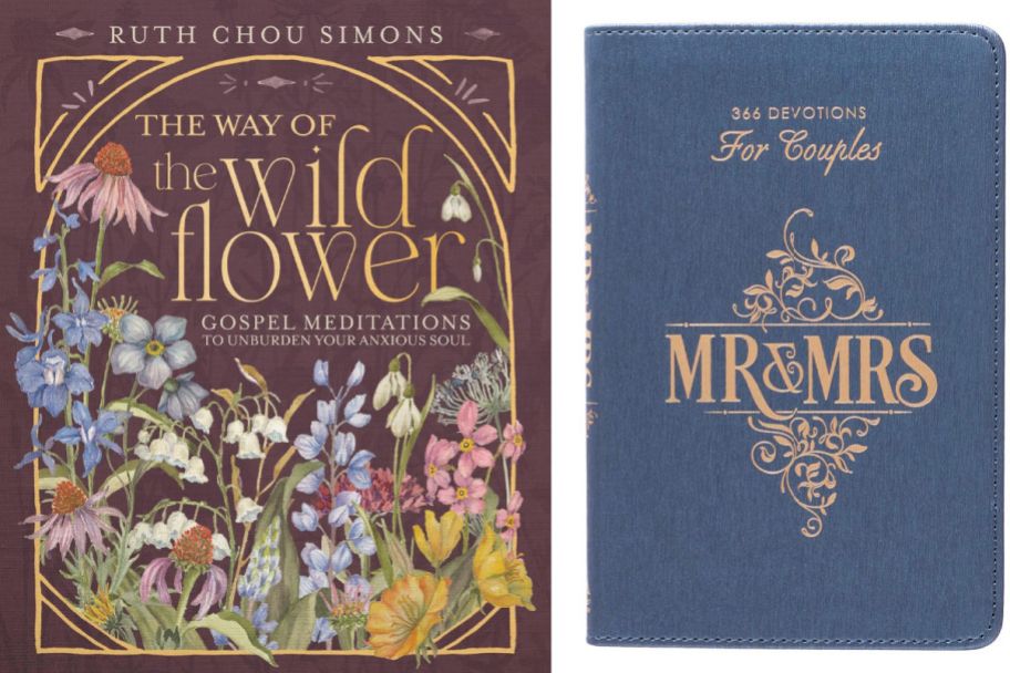 covers of 2 devotional books on a white background