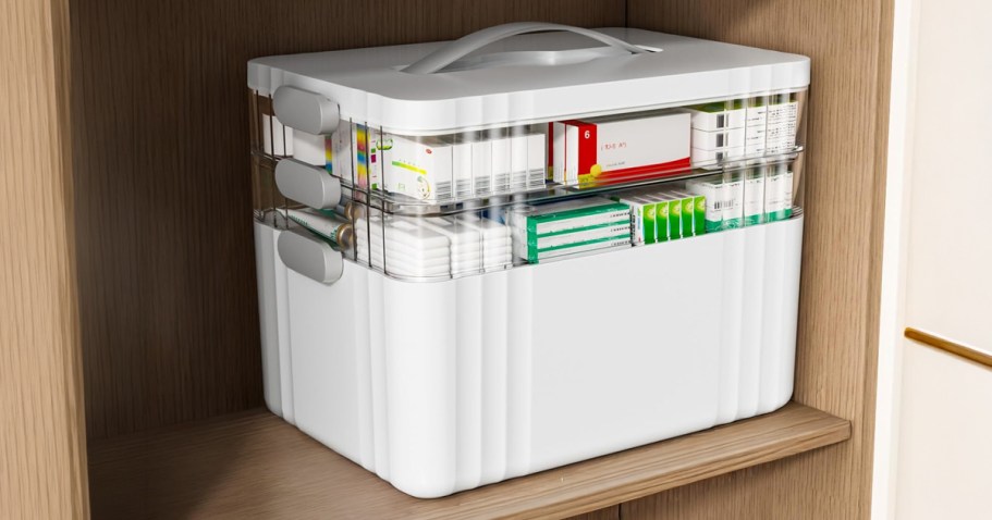 40% Off Viral Medicine Organizer w/ Amazon Prime