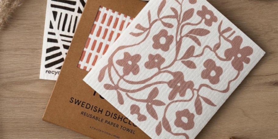 Swedish Dishcloth 6-Pack from $4.94 Shipped on Amazon (Reg. $13) | Reusable & Fast Drying