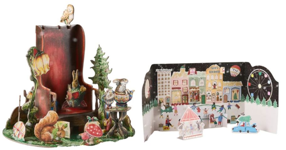 two anthropologie advent calendars