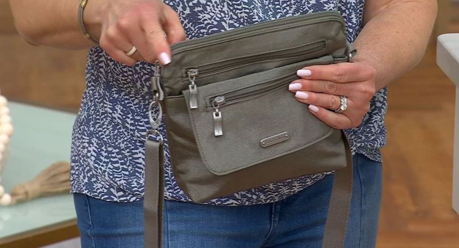 Baggallini Crossbody Bag w/ RFID Card Slots Only $29 Shipped (Reg. $80)