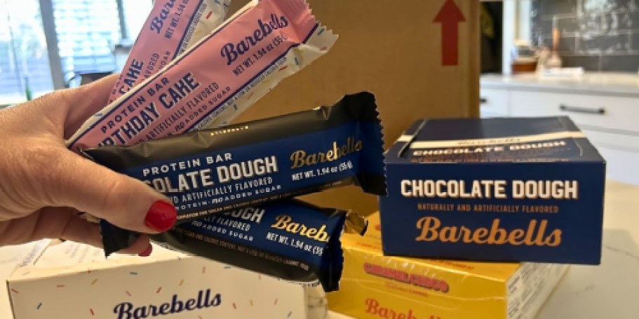 Stack THREE Discounts & Get Barebells for Just $1.33 Per Bar!