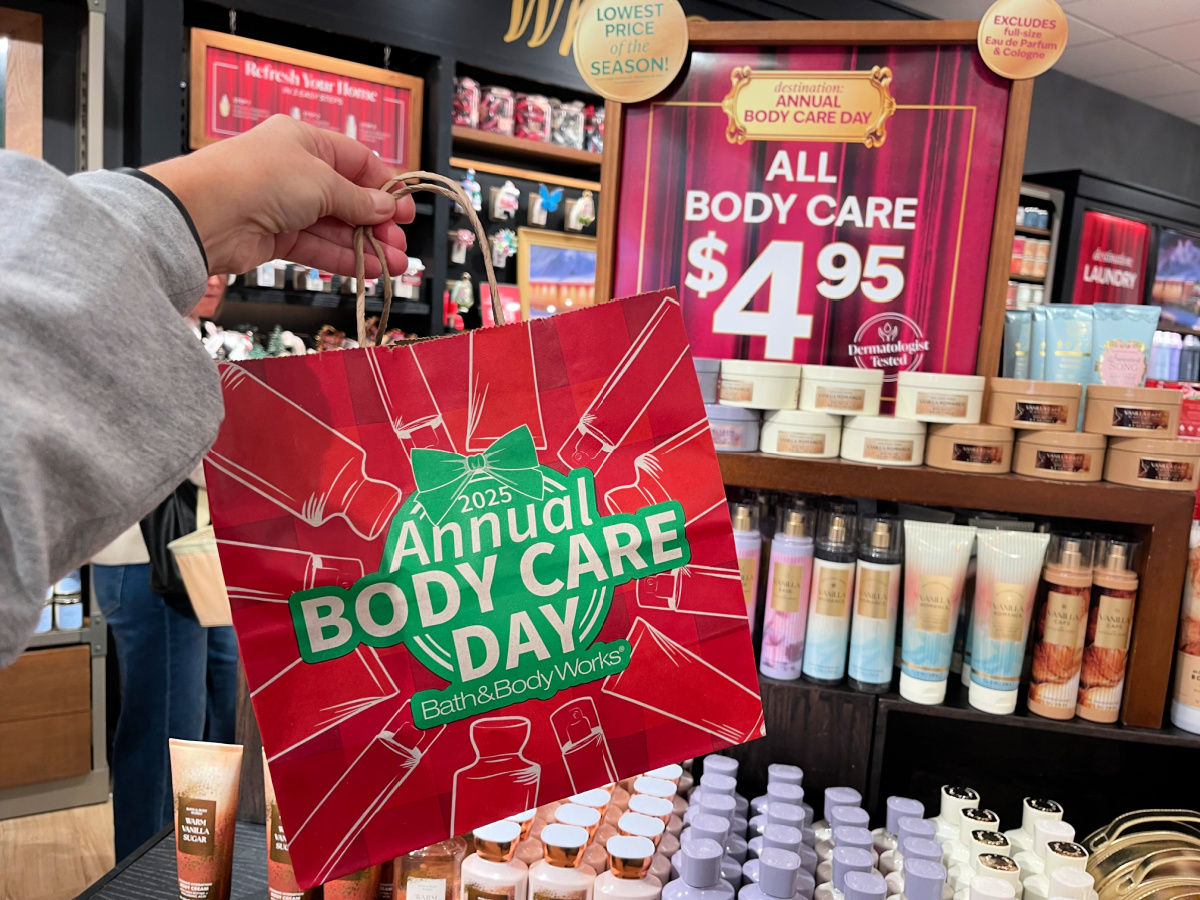 ALL Bath & Body Works Body Care Only $4.95 (Lowest Price of The Season!)