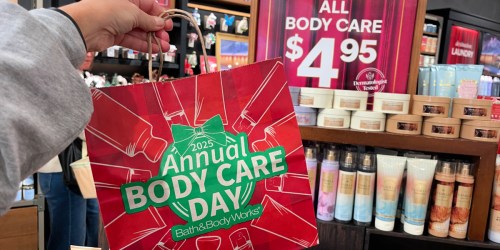 ALL Bath & Body Works Body Care Only $4.95 (Lowest Price of The Season!)