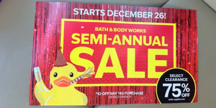 Bath & Body Works Semi-Annual Sale Starts December 26th: Don’t Miss These Pro-Saver Tips!