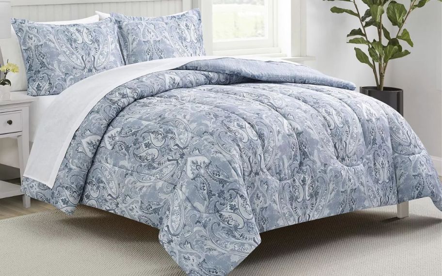 macys blue bedding 