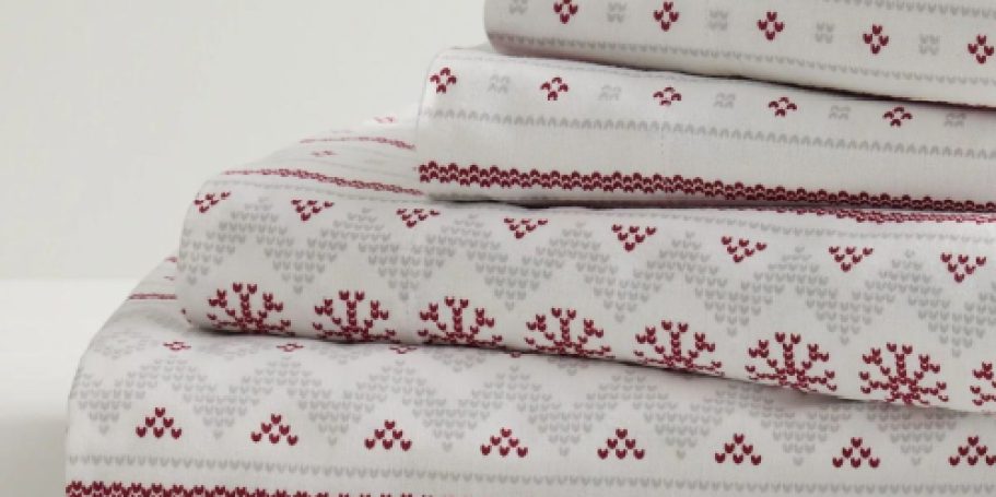 Cuddl Duds Cotton Flannel Sheet Sets as Low as $26 on Kohls.com (Reg. $75)