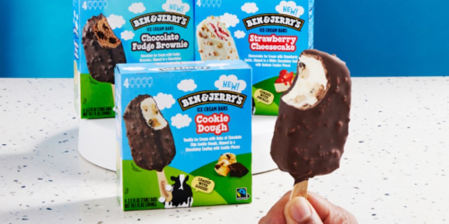 Score a FREE Ben & Jerry’s Ice Cream Bar Today (No Purchase Needed)