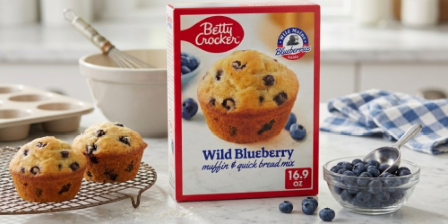 Betty Crocker Blueberry Muffin & Quick Bread Mix Just $2.65 Shipped on Amazon