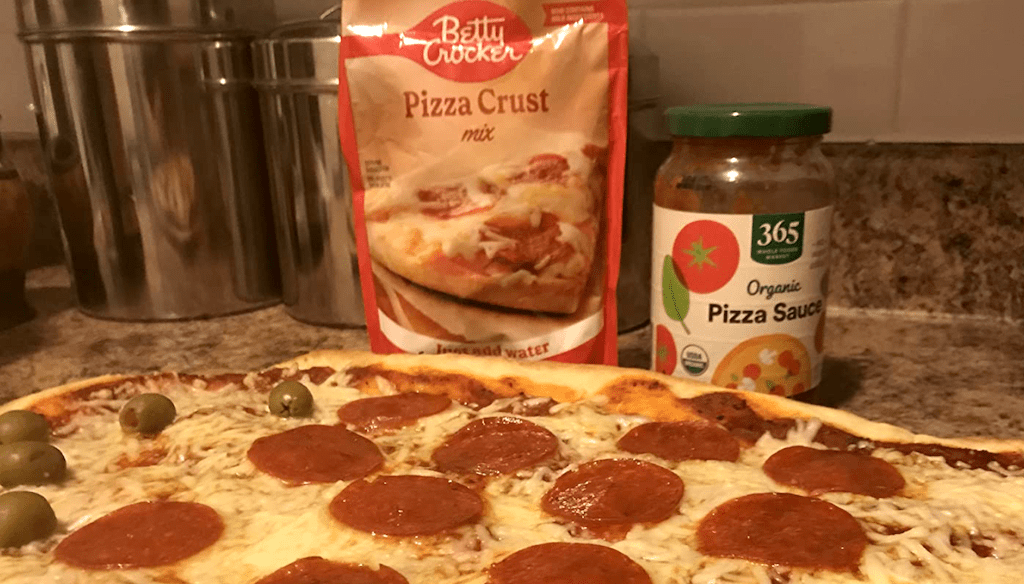Betty Crocker pizza crust 