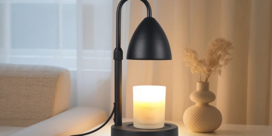 Candle Warmer Lamp w/ Timer Only $9.99 on Amazon