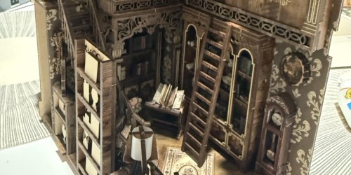 Mini Book Nook Building Kits Only $19.99 on Amazon (Fun Gift Idea!)