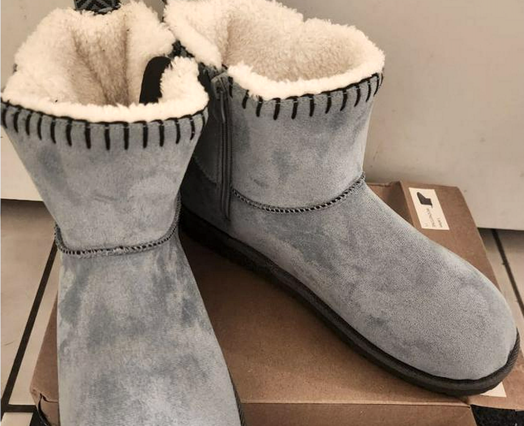 Up to 75% Off Walmart Women’s Boots | Muk Luks Sherpa Bootie Just $14.99