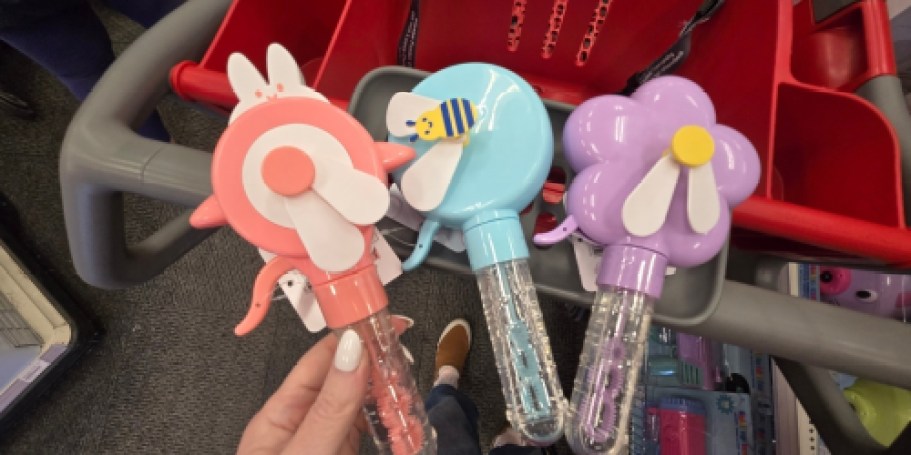 Target Bullseye Playground Finds: Bubble Fans, Blasters & More (from $1)