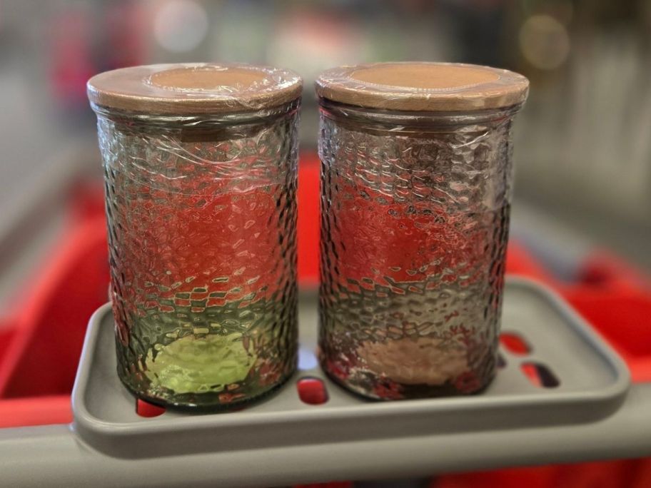 Small Cannisters in cart in store