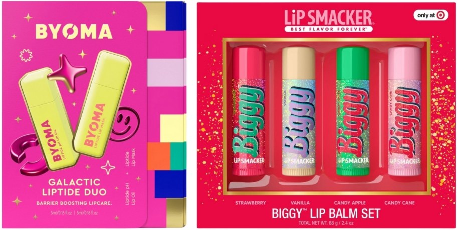 two lip balm gift sets