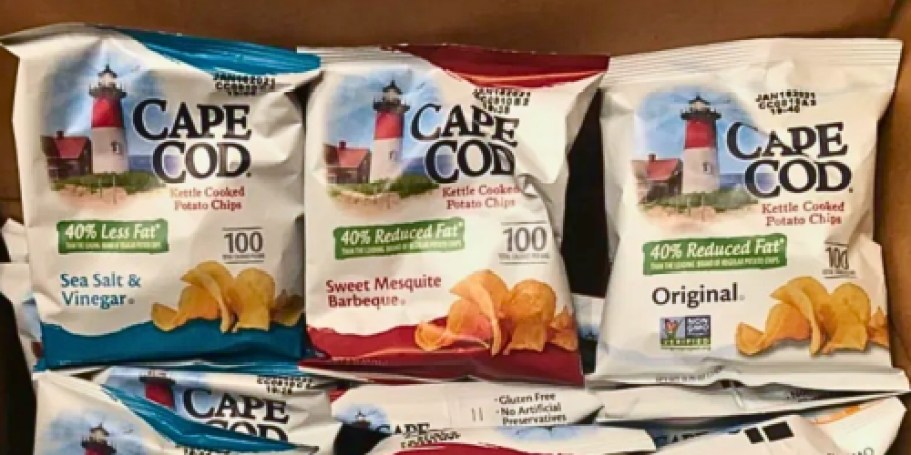 Cape Cod Chips Snack Bags 10-Count Only $3.73 Shipped on Amazon