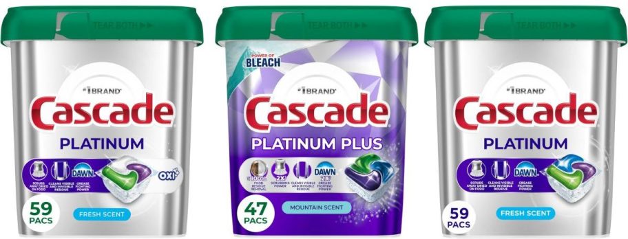 three cascade platinum packages