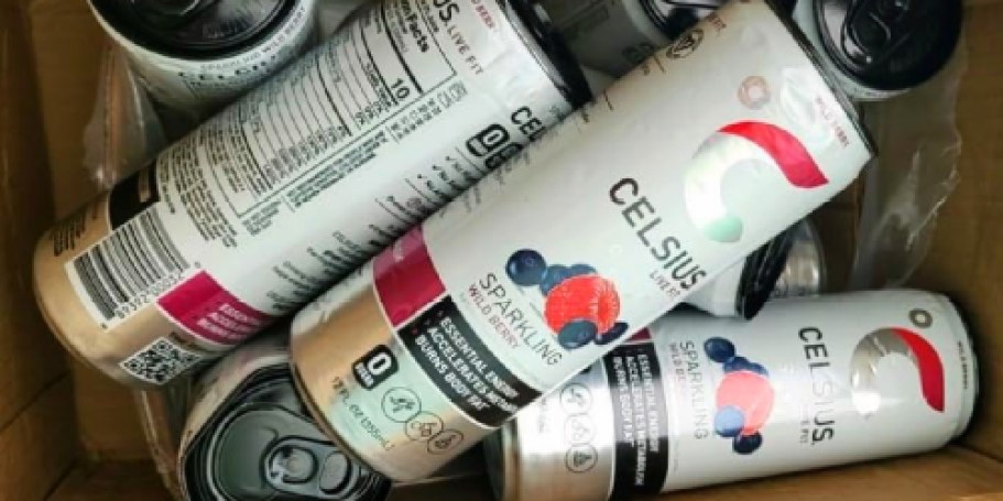 CELSIUS Energy Drink 12-Pack Just $14 Shipped on Amazon