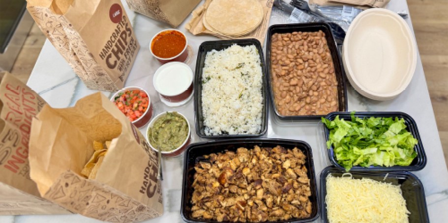 Score $10 Off Chipotle Build Your Own Dinner Kits