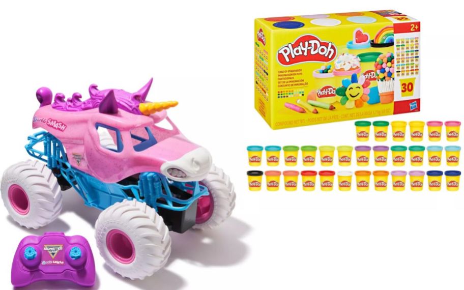 two different toys from the target sale