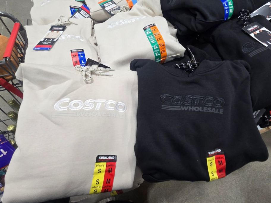 ostco Wholesale Unisex Logo Hoodies in store