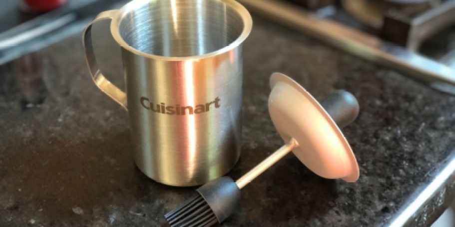 Cuisinart Sauce Pot & Basting Brush Set Just $9.99 on Amazon (Reg. $20)