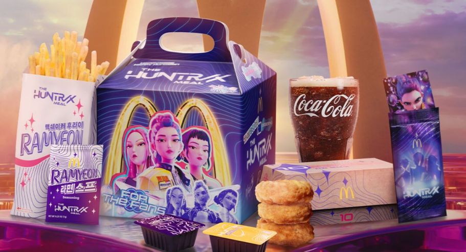 McDonald’s x Netflix KPOP Demon Hunters Adult Happy Meals Drop 3/31