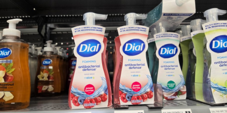 Stock-Up Alert: Dial® Foaming Hand Soap Drops to Under $2 at Walmart