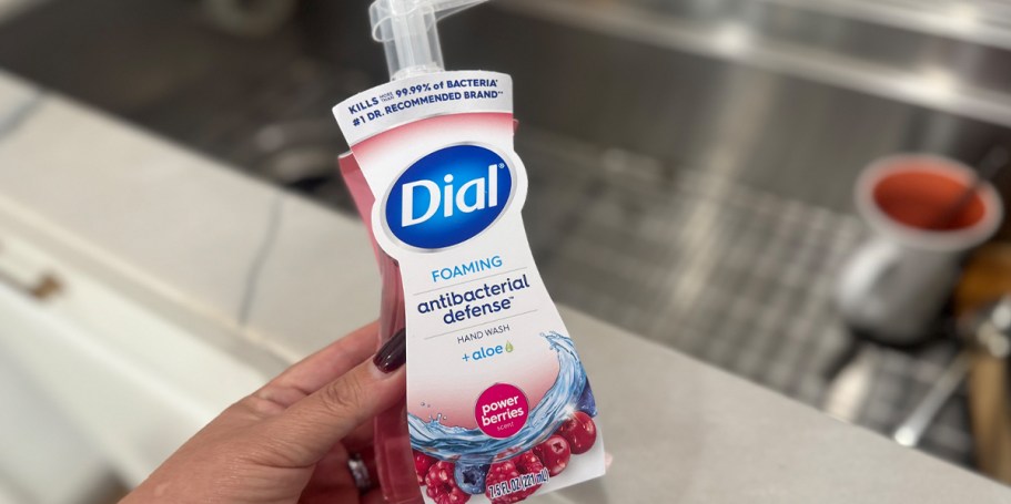 Dial® Foaming Hand Soap Under $2 at Walmart After Cash Back