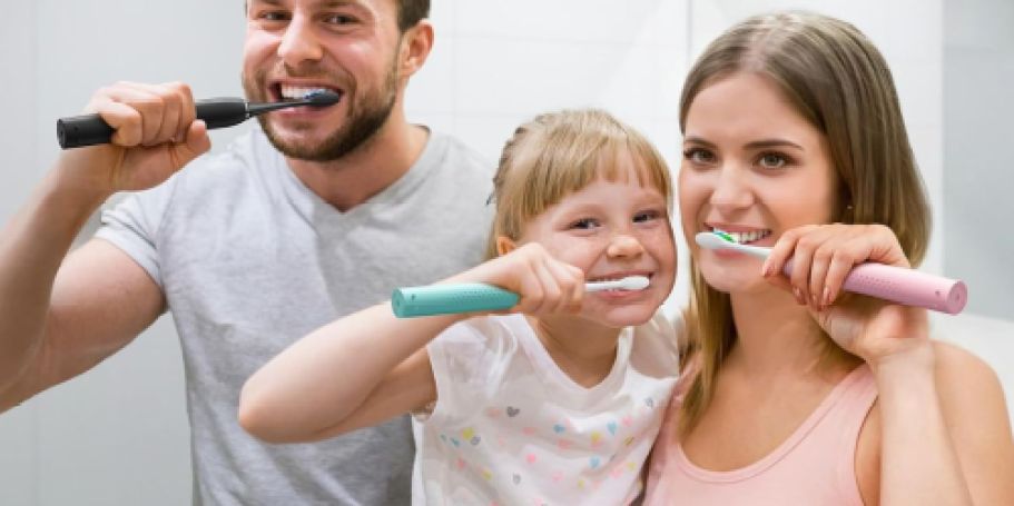 Sonic Electric Toothbrush Only $5.99 on Amazon – 30 Days of Battery Life on 1 Charge!