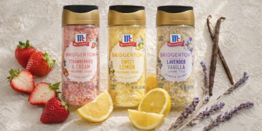 New Bridgerton-Inspired McCormick Finishing Sugars Debut Soon