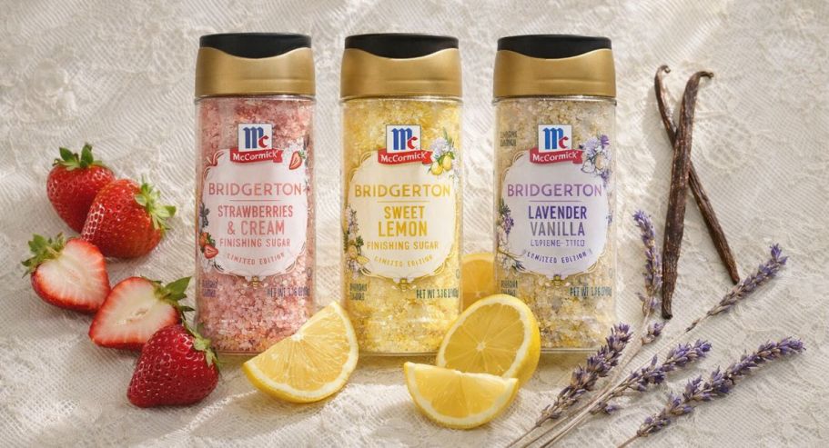 New Bridgerton-Inspired McCormick Finishing Sugars Debut Soon