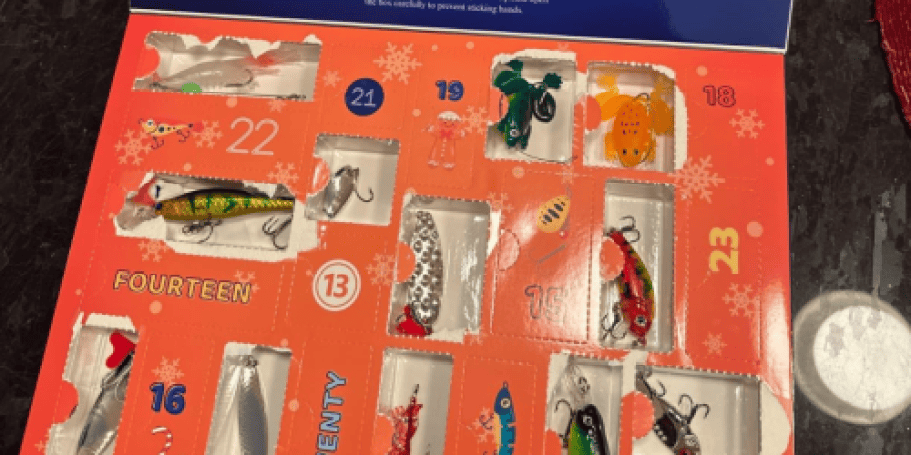 Fishing Lure Advent Calendar Just $10.65 on Amazon (Reg. $22)
