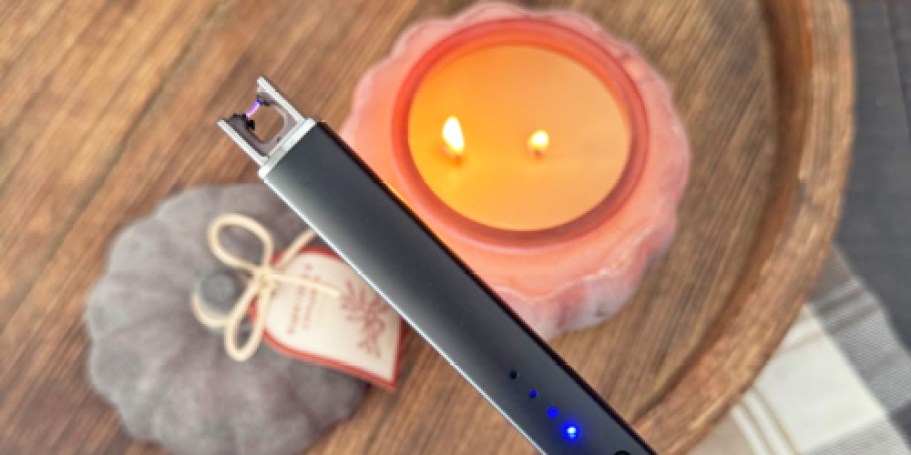 Rechargeable Electric Candle Lighter Just $3.95 on Amazon (Reg. $10)