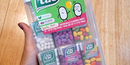 Giant Tic Tac Box with 27 Packs Just $23 Shipped on Amazon (Reg. $33)