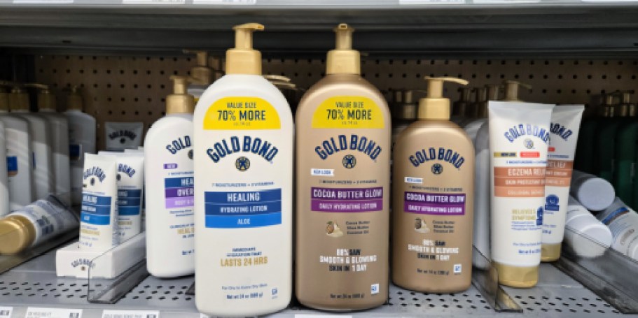Buy $25 in Gold Bond® Products at Walmart & Score a $5 eGift Card* + Enter to Win** $1,500 in Spa eGift Cards
